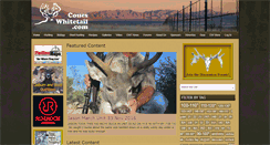 Desktop Screenshot of coueswhitetail.com